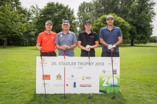 19. Stadler Golf Trophy rechts Fussballer Necat Ayguen, 20. Stadler Golf Trophy 2018, Golf, 11.06.2018