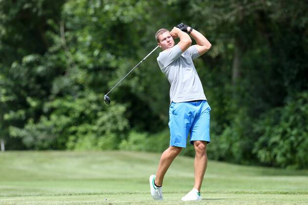 19. Stadler Golf Trophy Bobfahrer Johannes Lochner, 20. Stadler Golf Trophy 2018, Golf, 11.06.2018 Ingolstadt Bayern Deutschland