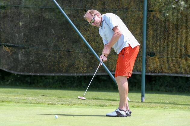 19. Stadler Golf Trophy Bobfahrer Christoph Langen, 20. Stadler Golf Trophy 2018, Golf, 11.06.2018 Ingolstadt Bayern Deutschland