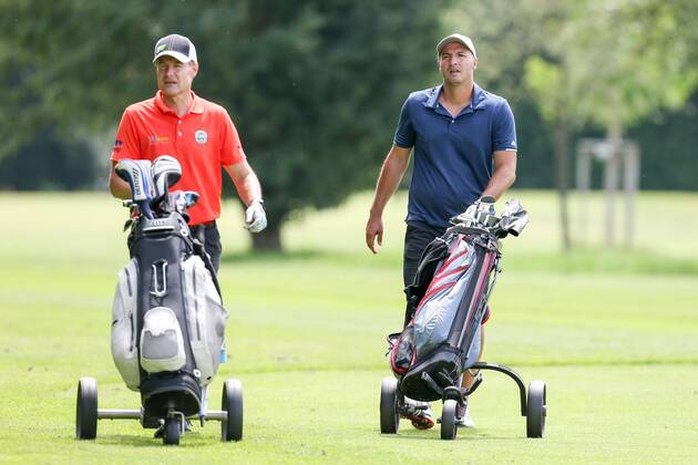19. Stadler Golf Trophy rechts Fussballer Necat Ayguen, 20. Stadler Golf Trophy 2018, Golf, 11.06.2018 Ingolstadt Bayern Deutschland