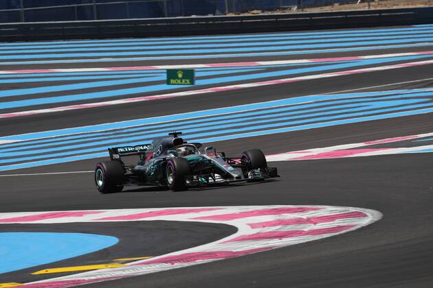 Photo4 LaPresse 22 06 2018 Paul Ricard, France Grand Prix Formula One France 2018 In the pic: free practice 1, Lewis Hamilton (GBR) Mercedes AMG F1 W09 Copyright: xPhoto4 LaPressex