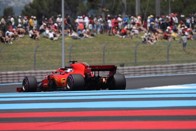 Photo4 LaPresse 22 06 2018 Paul Ricard, France Grand Prix Formula One France 2018 In the pic: free practice 1, Sebastian Vettel (GER) Scuderia Ferrari SF71H Copyright: xPhoto4 LaPressex
