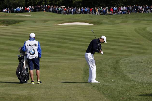 Golf, 30. BMW International Open, Golf Club Lärchenhof, Pulheim bei Köln am 22. Juni 2018 Martin KAYMER (GER)