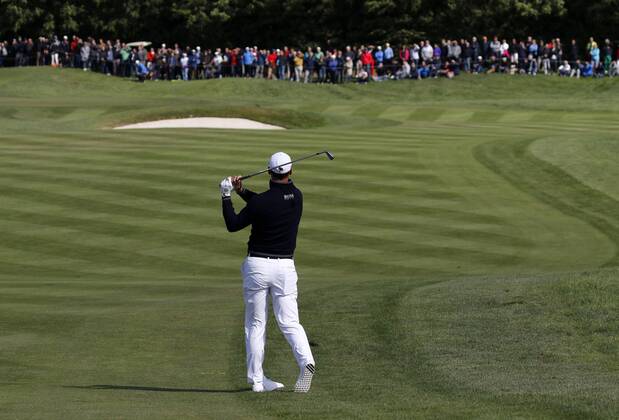Golf, 30. BMW International Open, Golf Club Lärchenhof, Pulheim bei Köln am 22. Juni 2018 Martin KAYMER (GER)