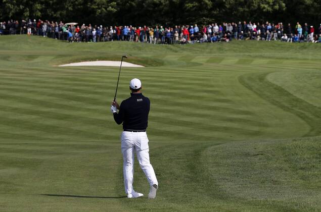 Golf, 30. BMW International Open, Golf Club Lärchenhof, Pulheim bei Köln am 22. Juni 2018 Martin KAYMER (GER)
