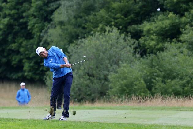 Max Kieffer (GER) spielt um den Sieg mit, 3. Tag, 30. BMW International Open, Golf, Golf Open, Gut Laerchenhof, Koeln, 23.06.2018 BMW International Open , Golf Koeln Copyright: xRoskaritzx Eibner-Pressefotox EP_fh_rrz