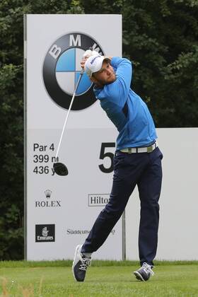 Max Kieffer (GER) spielt um den Sieg mit, 3. Tag, 30. BMW International Open, Golf, Golf Open, Gut Laerchenhof, Koeln, 23.06.2018 BMW International Open , Golf Koeln Copyright: xRoskaritzx Eibner-Pressefotox EP_fh_rrz