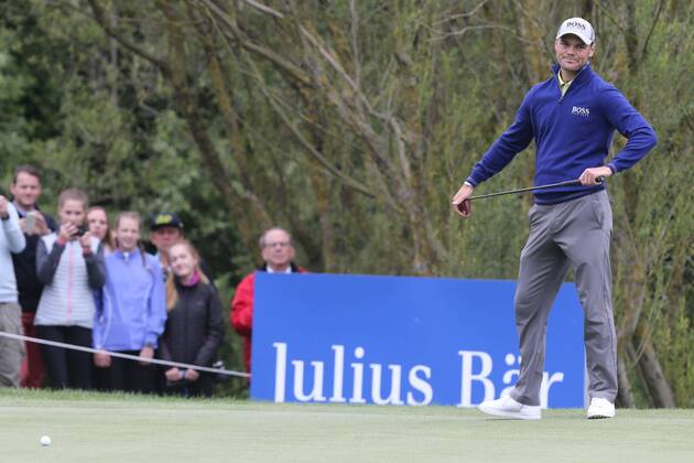 Martin Kaymer (GER) spielt um den Sieg mit, Die Puts zur alleinigen Fuehrung wollen nicht fallen, Zweifel, 3. Tag, 30. BMW International Open, Golf, Golf Open, Gut Laerchenhof, Koeln, 23.06.2018 BMW International Open , Golf Koeln Copyright: xRoskaritzx Eibner-Pressefotox EP_fh_rrz