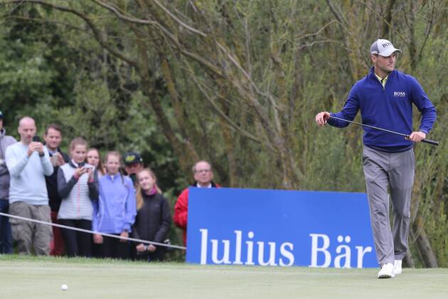 Martin Kaymer (GER) spielt um den Sieg mit, Die Puts zur alleinigen Fuehrung wollen nicht fallen, Zweifel, 3. Tag, 30. BMW International Open, Golf, Golf Open, Gut Laerchenhof, Koeln, 23.06.2018 BMW International Open , Golf Koeln Copyright: xRoskaritzx Eibner-Pressefotox EP_fh_rrz