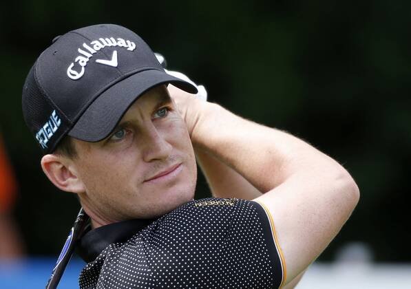 Golf, 30. BMW International Open, Golf Club Lärchenhof, Pulheim bei Köln am 24. Juni 2018 Chris PAISLEY (ENG )
