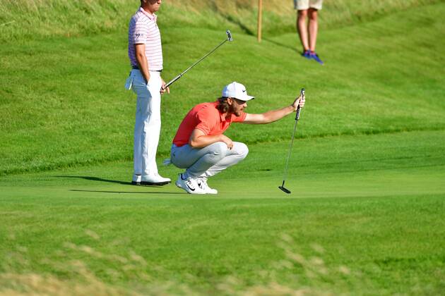TOMMY FLEETWOOD (ANG) GOLF: EUROPEAN TOUR - ROLEX SERIES - HNA OPEN DE FRANCE (FRA) - 28 06 2018 MPSAGENCY panoramic