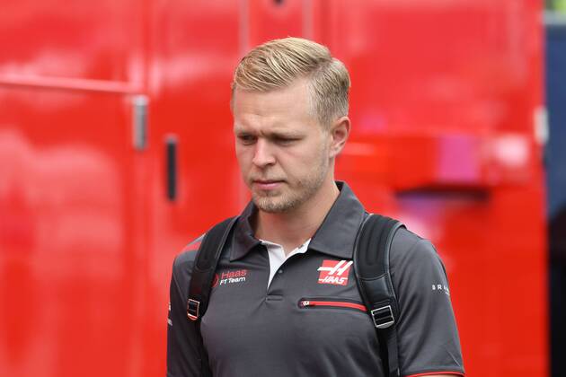 Kevin Magnussen (Haas F1 Team) kommt morgens ins Fahrerlager, Formel 1 Grosser Preis von Oesterreich, Red Bull Ring, 29.06.2018, Formel 1 Grosser Preis von Oesterreich, Red Bull Ring, 29.06.2018 Spielberg Copyright: xEIBNER Florian_Schustx EP_SCHUST