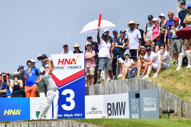 GREGORY HAVRET (FRA) GOLF: EUROPEAN TOUR - ROLEX SERIES - HNA OPEN DE FRANCE (FRA) - 30 06 2018 MPSAGENCY panoramic