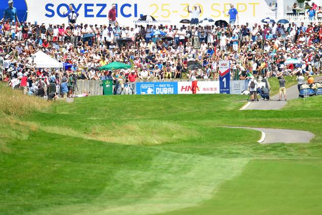 SERGIO GARCIA (ESP) GOLF : EUROPEAN TOUR - ROLEX SERIES - HNA OPEN DE FRANCE (FRA) - 01 07 2018 MPSAGENCY panoramic