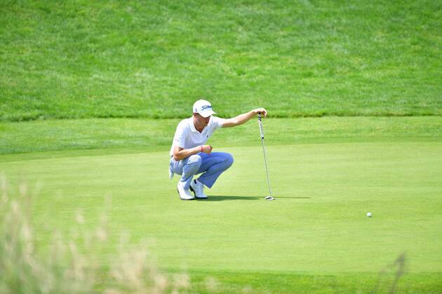 JUSTIN THOMAS (USA) GOLF : EUROPEAN TOUR - ROLEX SERIES - HNA OPEN DE FRANCE (FRA) - 01 07 2018 MPSAGENCY panoramic