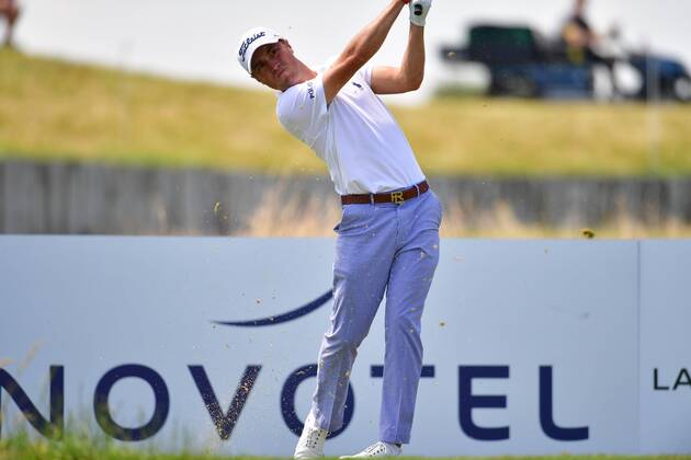JUSTIN THOMAS (USA) GOLF : EUROPEAN TOUR - ROLEX SERIES - HNA OPEN DE FRANCE (FRA) - 01 07 2018 MPSAGENCY panoramic