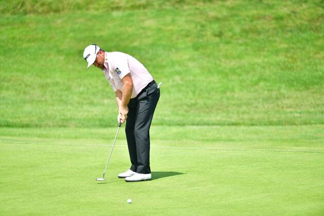 GRAEME MCDOWELL (NIR) GOLF : EUROPEAN TOUR - ROLEX SERIES - HNA OPEN DE FRANCE (FRA) - 01 07 2018 MPSAGENCY panoramic