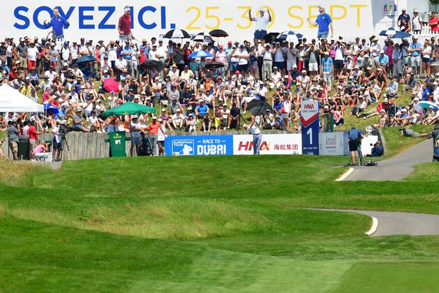 JUSTIN THOMAS (USA) GOLF : EUROPEAN TOUR - ROLEX SERIES - HNA OPEN DE FRANCE (FRA) - 01 07 2018 MPSAGENCY panoramic