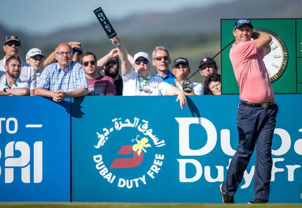 2018 Dubai Duty Free Irish Open - Pro Am, Ballyliffin Golf Club, Co. Donegal 4 7 2018 Padraig Harrington Padraig Harrington 4 7 2018  Copyright: x©INPHO OisinxKeniryx OSH_4211