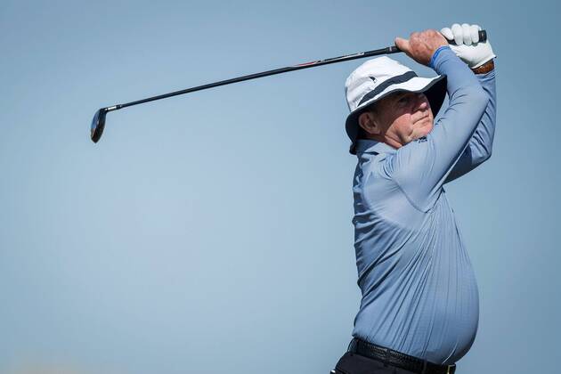 2018 Dubai Duty Free Irish Open - Pro Am, Ballyliffin Golf Club, Co. Donegal 4 7 2018 JP McManus JP McManus 4 7 2018  Copyright: x©INPHO OisinxKeniryx OSH_4297