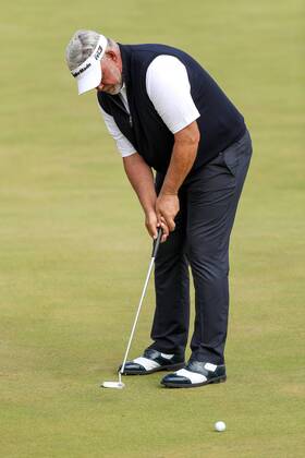 2018 Dubai Duty Free Irish Open - Day 2, Ballyliffin Golf Club, Co. Donegal 6 7 2018 Darren Clarke on the 13th green Darren Clarke on the 13th green 6 7 2018  Copyright: x©INPHO OisinxKeniryx OSH_5796