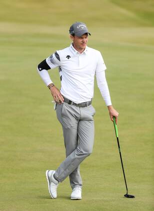 2018 Dubai Duty Free Irish Open - Day 2, Ballyliffin Golf Club, Co. Donegal 6 7 2018 Danny Willett on the 13th green Danny Willett on the 13th green 6 7 2018  Copyright: x©INPHO OisinxKeniryx OSH_5787