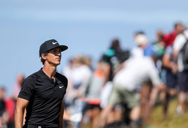 2018 Dubai Duty Free Irish Open - Day 2, Ballyliffin Golf Club, Co. Donegal 6 7 2018 Thorbjorn Olesen on the 2nd hole Thorbjorn Olesen on the 2nd hole 6 7 2018  Copyright: x©INPHO OisinxKeniryx OSH_5999