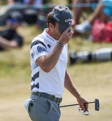 2018 Dubai Duty Free Irish Open - Day 2, Ballyliffin Golf Club, Co. Donegal 6 7 2018 Danny Willett after finishing his round Danny Willett after finishing his round 6 7 2018  Copyright: x©INPHO OisinxKeniryx OSH_6430