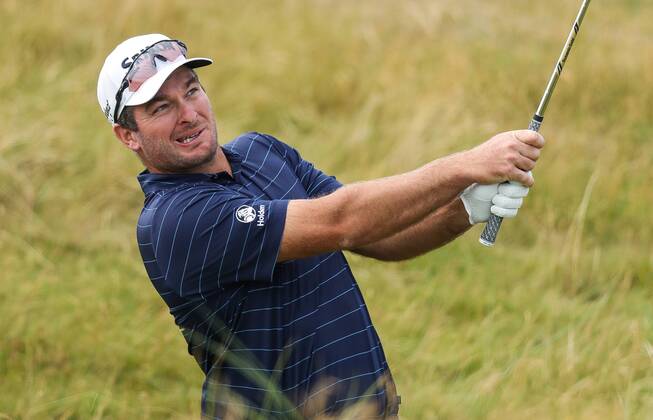 2018 Dubai Duty Free Irish Open - Day 2, Ballyliffin Golf Club, Co. Donegal 6 7 2018 Ryan Fox on the 12th hole Ryan Fox on the 12th hole 6 7 2018  Copyright: x©INPHO OisinxKeniryx OSH_6657