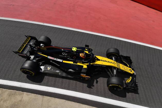 Carlos Sainz junior, Renault F1 Team, formula 1 GP, Great Britain in Silverstone 06.07.2018 Photo:mspb Jerry Andre Carlos Sainz junior, formula 1 GP, Great Britain 2018