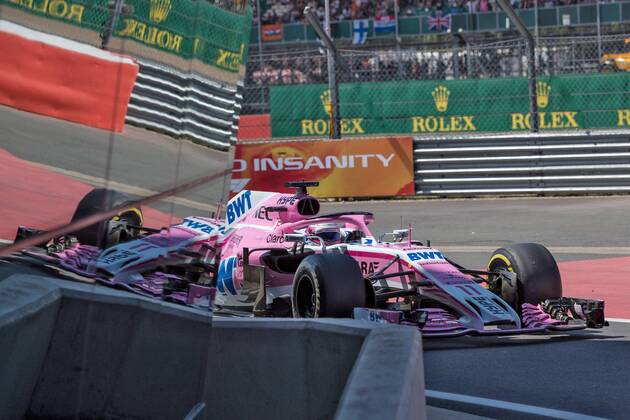 Sergio Perez (Sahara Force India F1 Team) GBR, FIA, Formel 1, Grosser Preis von Grossbritannien Silverstone Copyright: xEIBNER Illmannx EP_EER