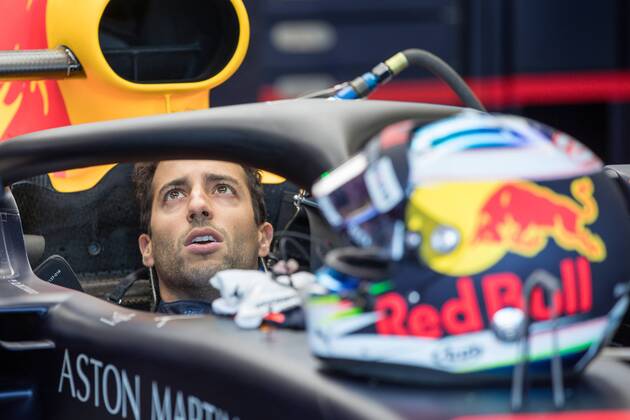 Daniel Ricciardo (Red Bull Racing) GBR, FIA, Formel 1, Grosser Preis von Grossbritannien Silverstone Copyright: xEIBNER Illmannx EP_EER