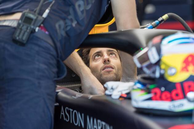 Daniel Ricciardo (Red Bull Racing) GBR, FIA, Formel 1, Grosser Preis von Grossbritannien Silverstone Copyright: xEIBNER Illmannx EP_EER