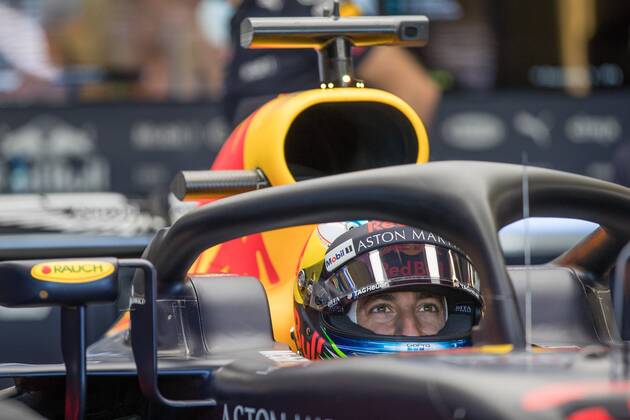Daniel Ricciardo (Red Bull Racing) GBR, FIA, Formel 1, Grosser Preis von Grossbritannien Silverstone Copyright: xEIBNER Illmannx EP_EER