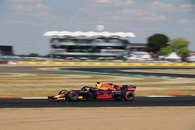 Daniel Ricciardo (Red Bull Racing) GBR, FIA, Formel 1, Grosser Preis von Grossbritannien, Rennen Silverstone Copyright: xEIBNER Illmannx EP_EER