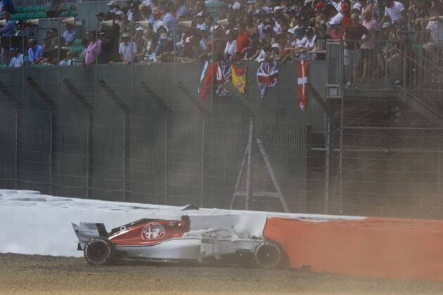 Motorsports: FIA Formula One World Championship WM Weltmeisterschaft 2018, Grand Prix of Great Britain, 9 Marcus Ericsson (SWE, Alfa Romeo Sauber F1 Team), Silverstone Great Britain