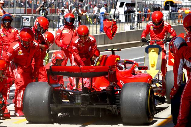 Motorsports: FIA Formula One World Championship WM Weltmeisterschaft 2018, Grand Prix of Great Britain, 7 Kimi Raikkonen (FIN, Scuderia Ferrari), Silverstone Great Britain