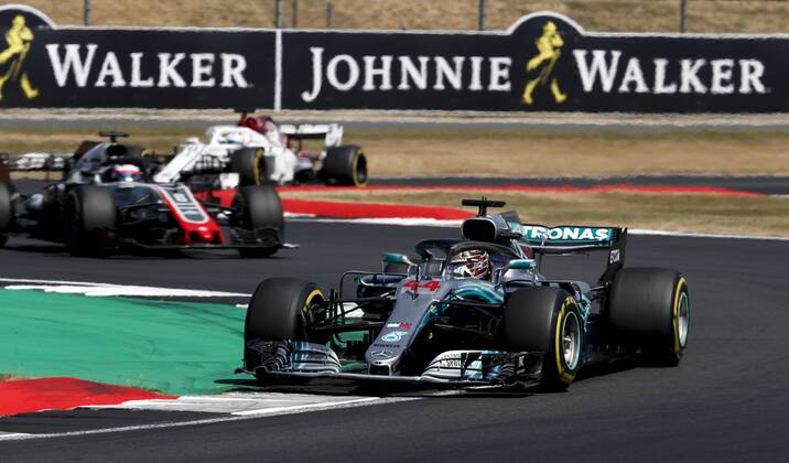 Motorsports: FIA Formula One World Championship WM Weltmeisterschaft 2018, Grand Prix of Great Britain, 44 Lewis Hamilton (GBR, Mercedes AMG Petronas Motorsport), Silverstone Great Britain