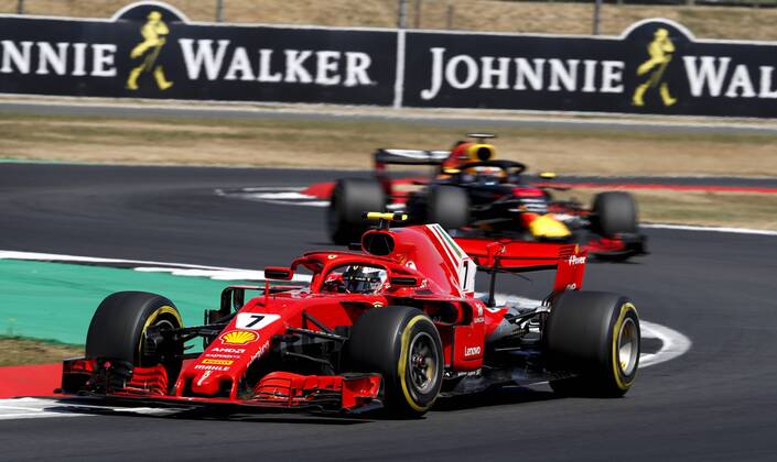 Motorsports: FIA Formula One World Championship WM Weltmeisterschaft 2018, Grand Prix of Great Britain, 7 Kimi Raikkonen (FIN, Scuderia Ferrari), Silverstone Great Britain