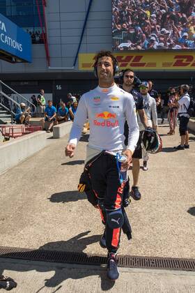 Daniel Ricciardo (Red Bull Racing) GBR, FIA, Formel 1, Grosser Preis von Grossbritannien, Rennen Silverstone Copyright: xEIBNER Illmannx EP_EER