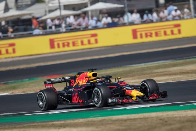 Daniel Ricciardo (Red Bull Racing) GBR, FIA, Formel 1, Grosser Preis von Grossbritannien, Rennen Silverstone Copyright: xEIBNER Illmannx EP_EER