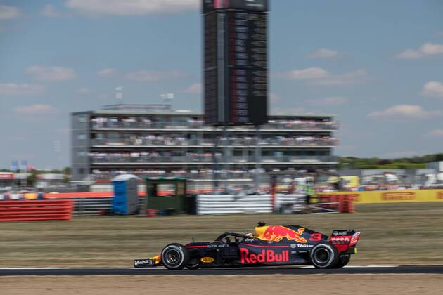 Daniel Ricciardo (Red Bull Racing) GBR, FIA, Formel 1, Grosser Preis von Grossbritannien, Rennen Silverstone Copyright: xEIBNER Illmannx EP_EER
