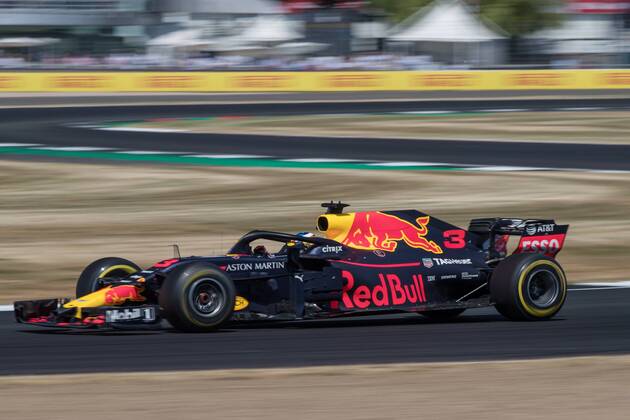 Daniel Ricciardo (Red Bull Racing) GBR, FIA, Formel 1, Grosser Preis von Grossbritannien, Rennen Silverstone Copyright: xEIBNER Illmannx EP_EER