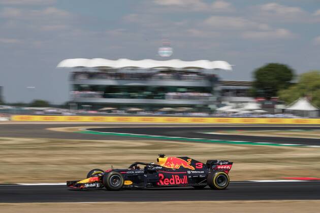 Daniel Ricciardo (Red Bull Racing) GBR, FIA, Formel 1, Grosser Preis von Grossbritannien, Rennen Silverstone Copyright: xEIBNER Illmannx EP_EER