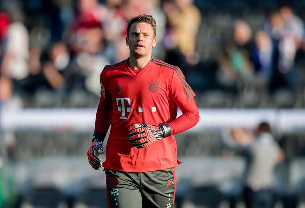 19. Mai 2018: Berlin, Olympiastadion: Fussball DFB-Pokalfinale: FC Bayern Muenchen - Eintracht Frankfurt: Muenchens Torwart Manuel Neuer nachdenklich.