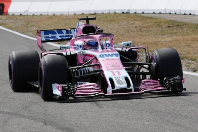 Sergio Perez, Sahara Force India F1, formula 1 GP, Germany in Hockenheim, 20.07.2018 Photo:mspb Thomas Melzer Sergio Perez, formula 1 GP, Germany 2018