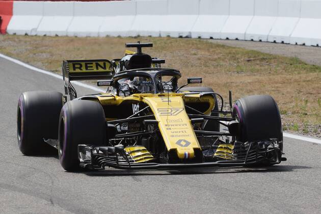 Nico Huelkenberg, Renault F1 Team, formula 1 GP, Germany in Hockenheim, 20.07.2018 Photo:mspb Thomas Melzer Nico Huelkenberg, formula 1 GP, Germany 2018