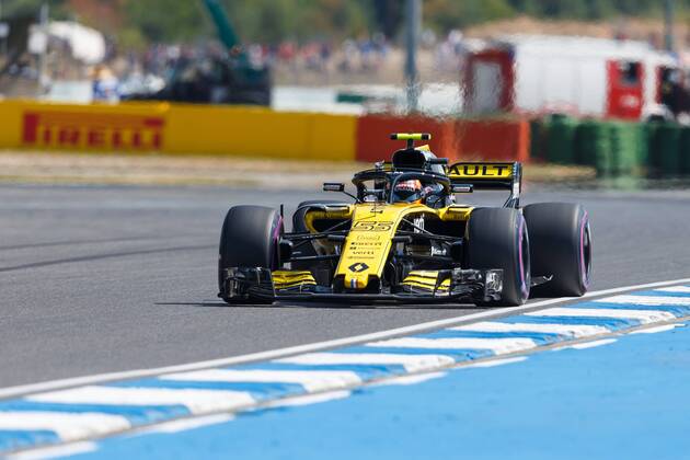 Carlos Sainz (Renault F1 Team) mit seinem Auto auf der Strecke, Grosser Preis von Deutschland 2018, Motorsport, Formel 1, 20.07.2018, Grosser Preis von Deutschland 2018, Motorsport, Formel 1, 20.07.2018 Hockenheim Copyright: xEIBNER AlexanderxNeisx EP_ANS