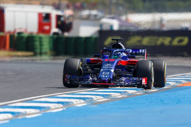 Brendon Hartley (Scuderia Toro Rosso) mit seinem Auto auf der Strecke, Grosser Preis von Deutschland 2018, Motorsport, Formel 1, 20.07.2018, Grosser Preis von Deutschland 2018, Motorsport, Formel 1, 20.07.2018 Hockenheim Copyright: xEIBNER AlexanderxNeisx EP_ANS
