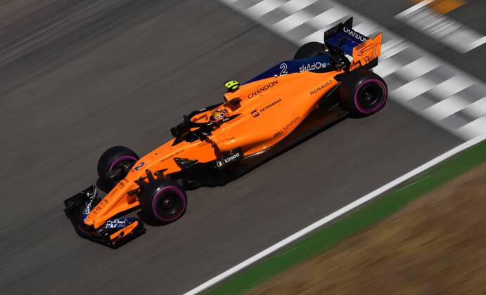 Stoffel Vandoorne, McLaren Renault, formula 1 GP, Germany in Hockenheim, 20.07.2018 Photo:mspb Jerry Andre Stoffel Vandoorne, formula 1 GP, Germany 2018